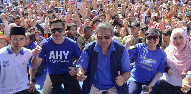 Anti-Hoax Partai Demokrat Pecahkan Rekor MURI Di Lombok