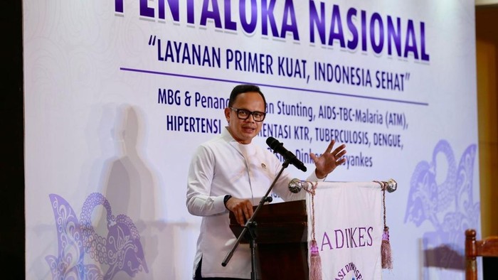 Wamendagri Tegaskan Peran Penting Dinas Kesehatan dalam Program MBG dan Pengendalian Tembakau