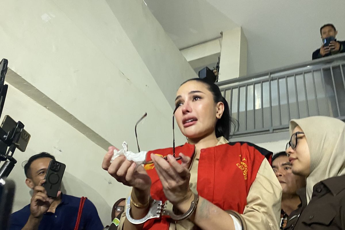 Nikita Mirzani Menangis di Persidangan, Minta Hakim Beri Vonis yang Adil