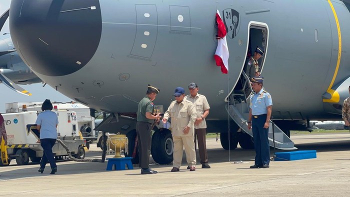Prabowo Serahkan Airbus A400M, TNI AU Masuki Era Baru Angkutan Militer