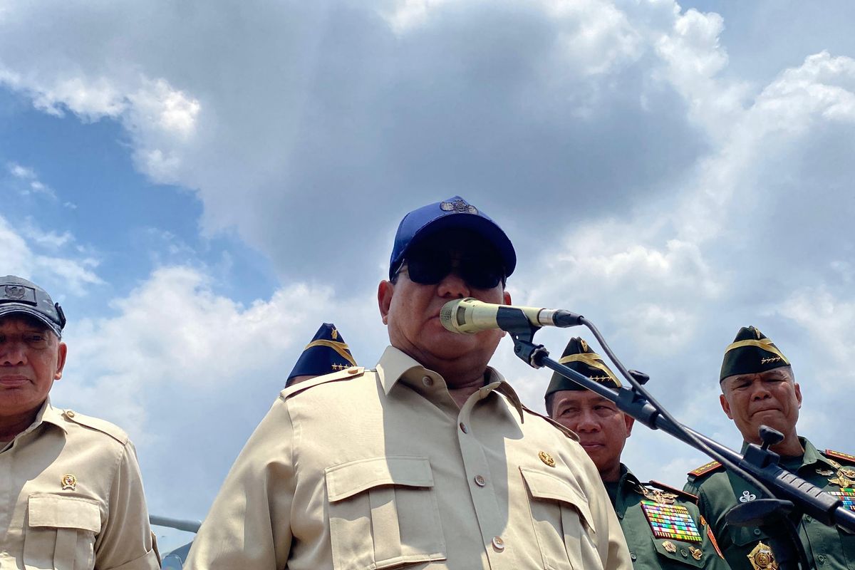 Prabowo Isyaratkan Penambahan Empat Unit Pesawat Angkut Airbus A400M